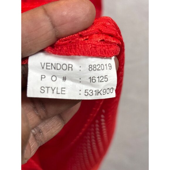 FX Street Active Red Mesh Polo Shirt XL Polyester Mens - Picture 7 of 8